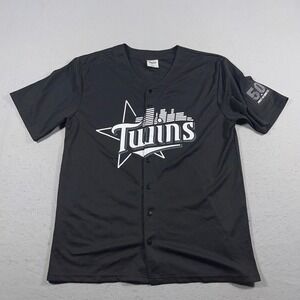 Minnesota Twins Baseball Jersey 50th Anniversary First Avenue XL Black MLB Shirt